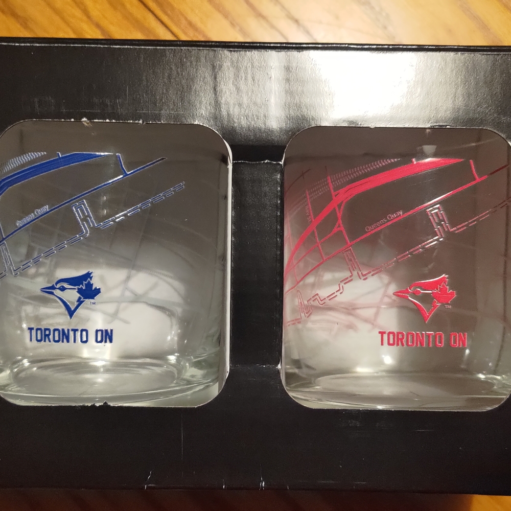 Blue Jay Rock Glasses - Blue and Red